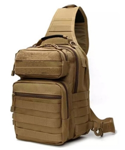Military Canvas Concealed Sling Backpack TR1790 KHAKI